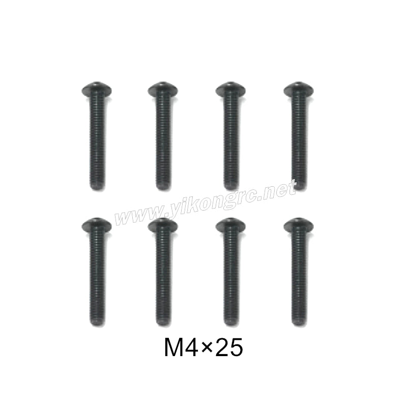 YIKONG YK4072/V3 Parts button head screw M4x25 71137