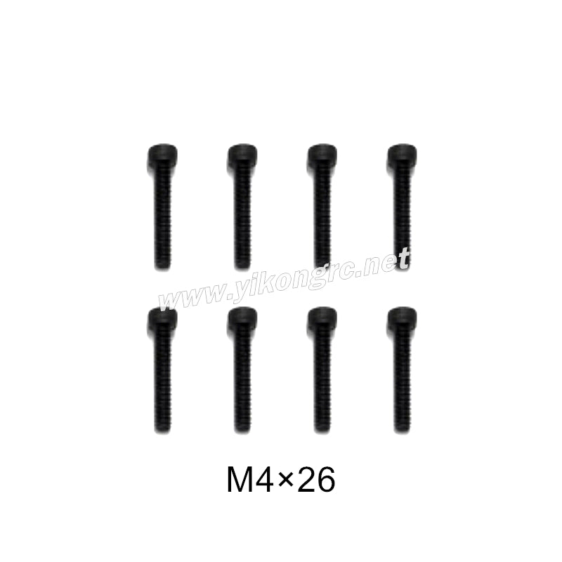 YIKONG YK4072/V3 Parts cap head screw M4x26 71146