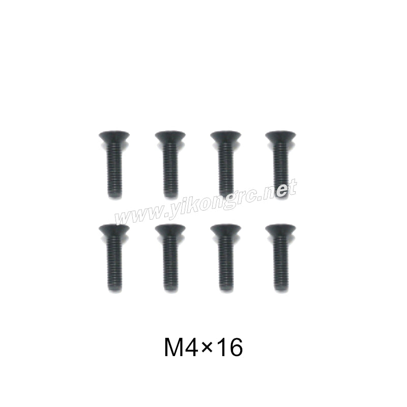 YIKONG YK4072/V3 Parts flat head screws M4x16 71150