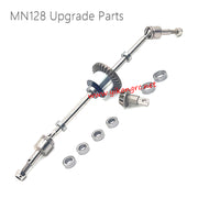 Front axle straight shaft