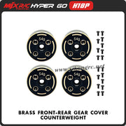 Brass Front-Rear Gear Cover Counterweight