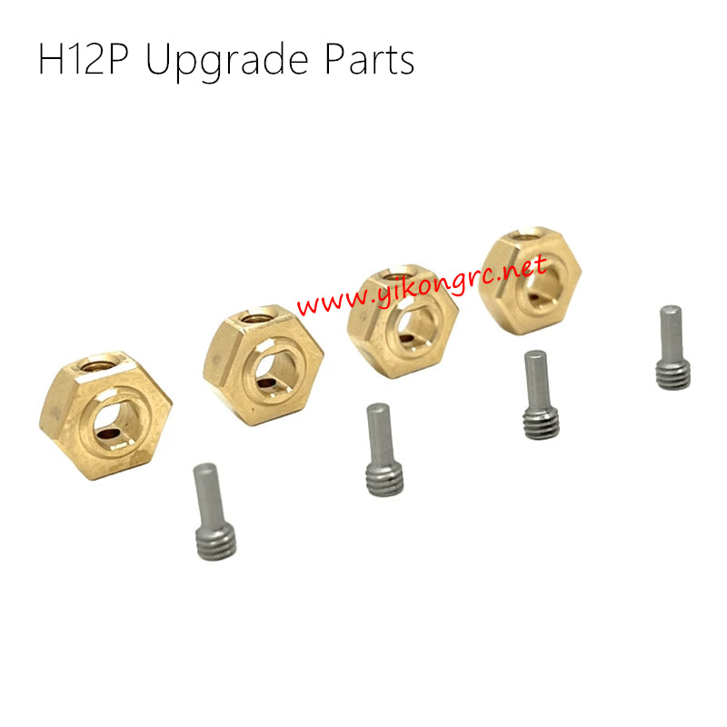 MJX Hyper Go H12P RC Crawler Upgrades 12mm Coupler with Screws front