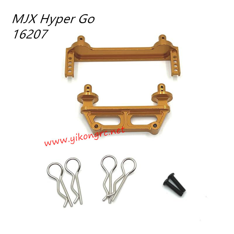 901-MJX Hyper Go 16207 Upgrades Car Body Pillar  gold