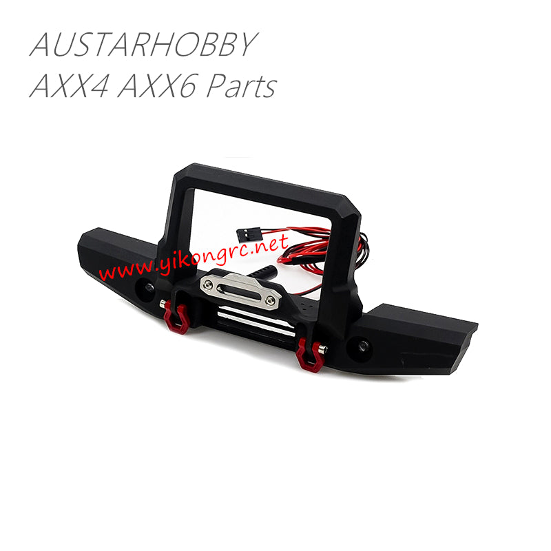 AUSTARHOBBY AXX4 AXX6 Parts Black Heavy Armor Front Bar