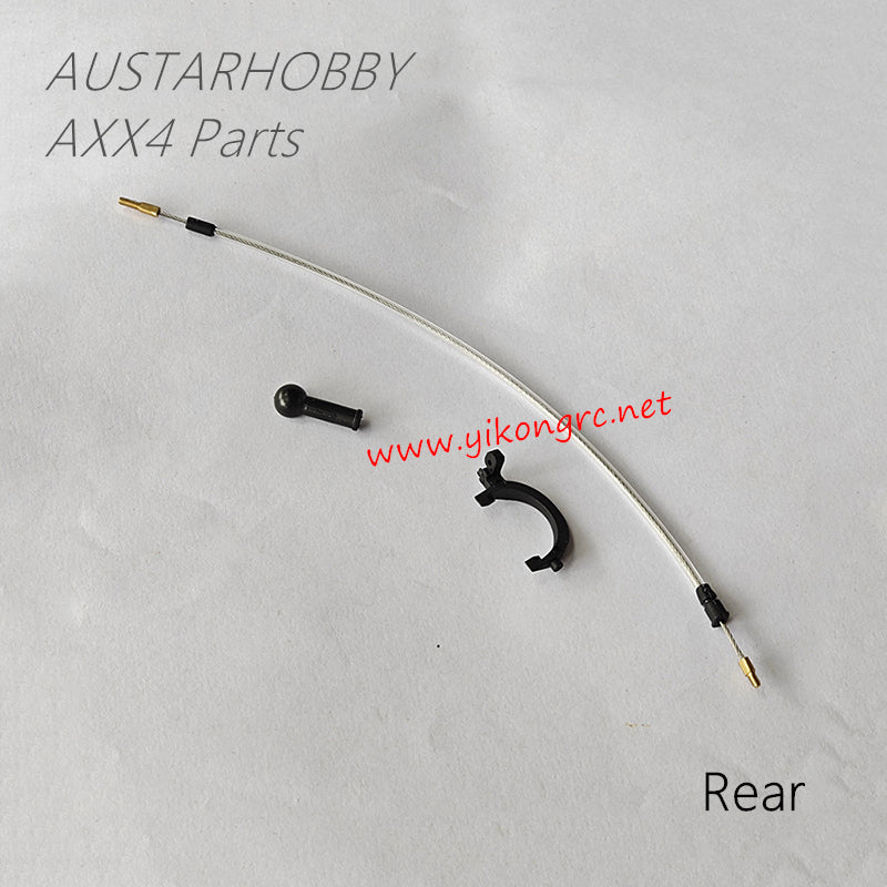 AUSTARHOBBY AXX4 Parts Differential rear axle transparent tube 13.5cm