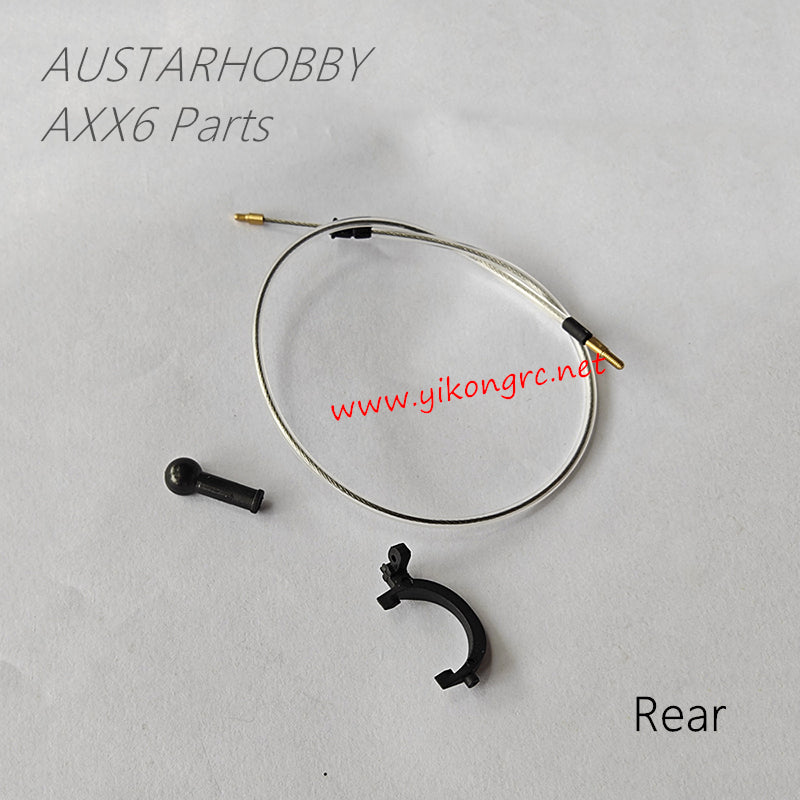 AUSTARHOBBY AXX6 Parts Differential Cable Rear axle clear tube 25.5cm