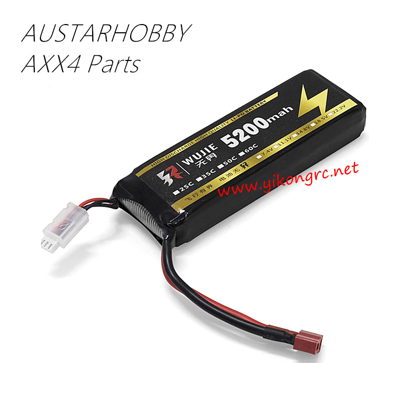 AUSTARHOBBY AXX4 Parts 5200mah 2s Battery