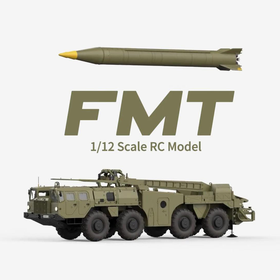 CROSSRC FMT 1/12 8x8 metal simulation rc model, military truck (cc8 ex ...