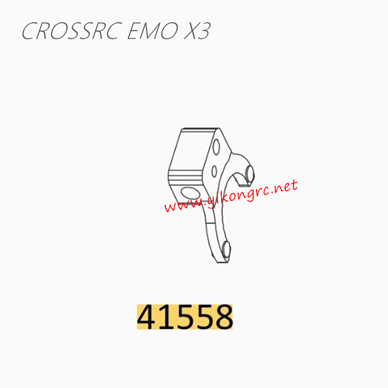 CrossRC EMO X3 Parts Differential Fork 41558 CS-97401227