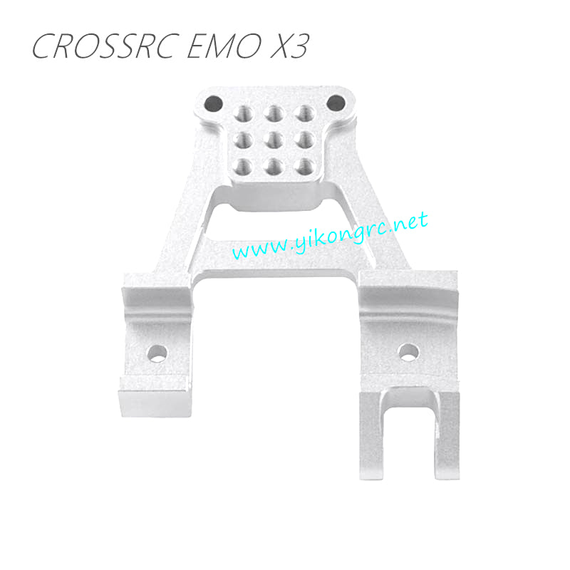 CrossRC EMO X3 Parts Metal 7075 thrust rod shock absorber bracket White 