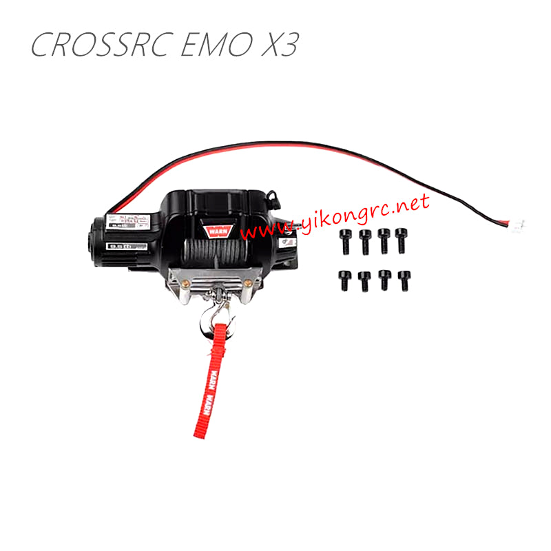 CrossRC EMO X3 Parts Metal winch machine Z-E0009 with screws