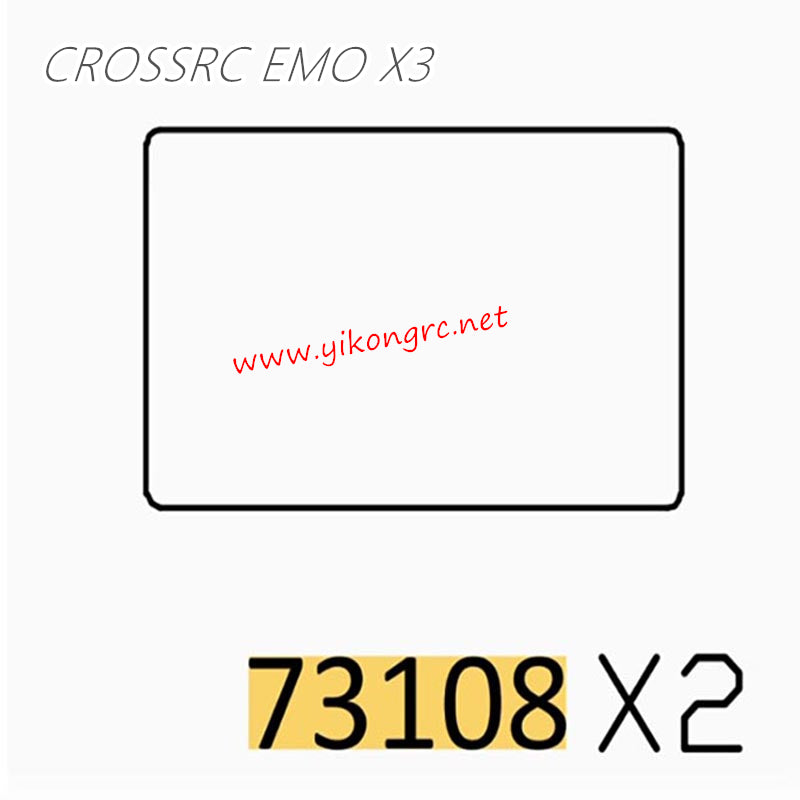 CrossRC EMO X3 RC Crawler Parts Rearview Lens CS-97401201
