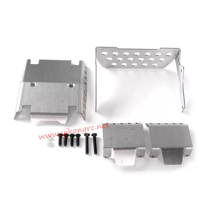CrossRC EMO XX2 Parts Metal Chassis Skid Plate 3