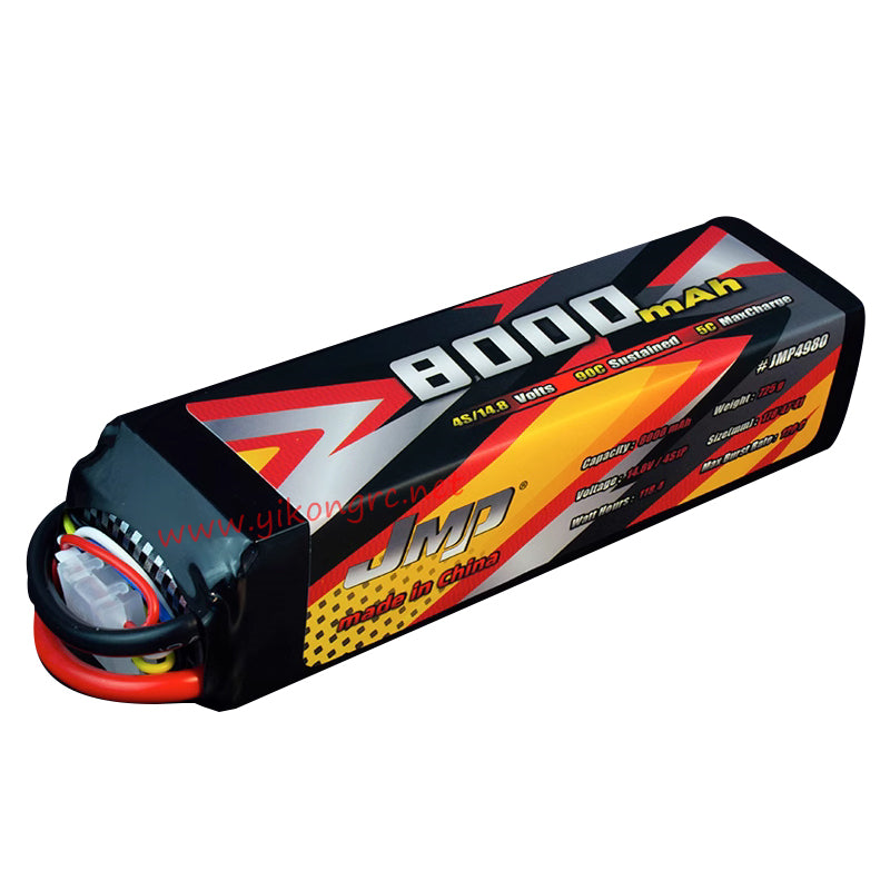 CrossRC EMO XX2 / XXL2 Parts 8000mAh 4S Battery XT60-plug