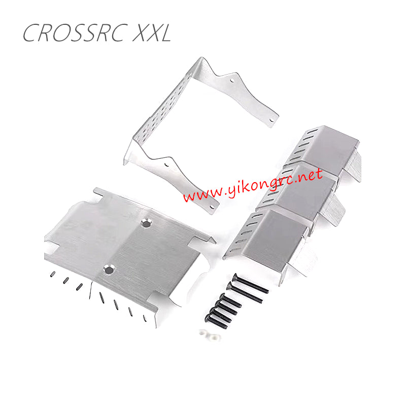 CrossRC EMO XXL Parts 304 Stainless Steel Chassis Armor