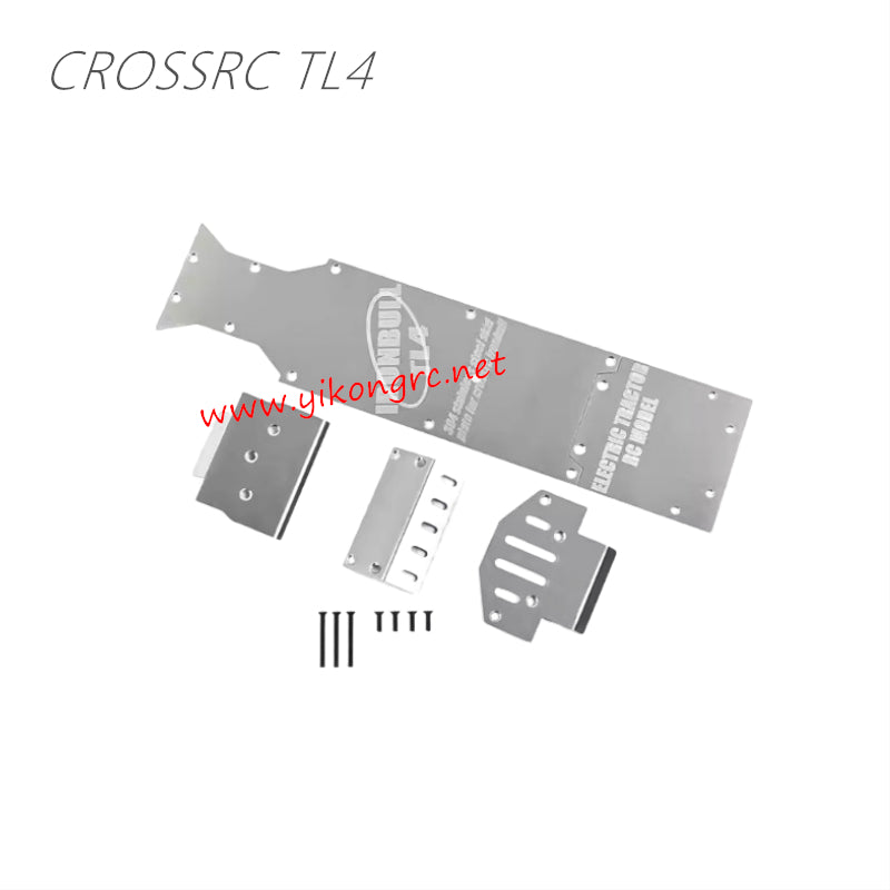 CrossRC TL4 Parts Armor plates, metal armor, chassis armor