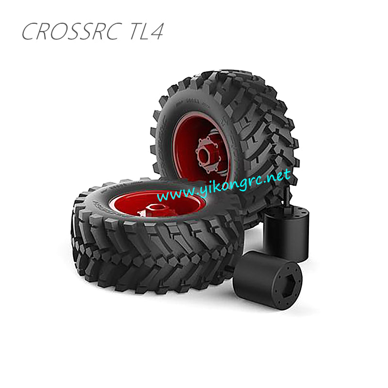 CrossRC TL4 Parts Dual Rear Wheel Kit 97401347