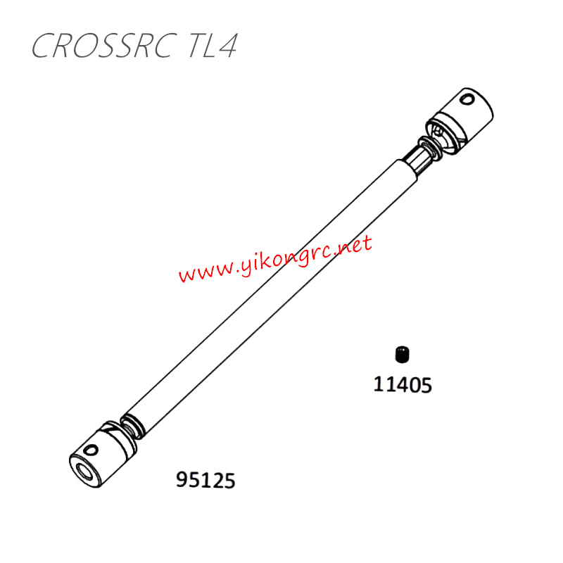 CrossRC TL4 Parts Front Drive Shaft CS-97401372