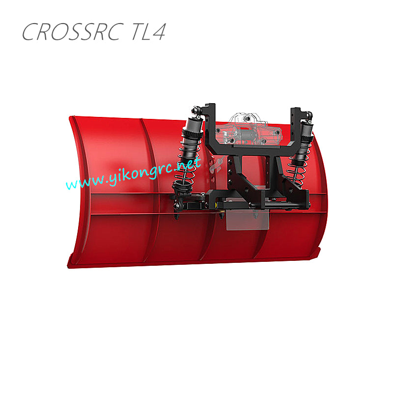 CrossRC TL4 Parts Snow Plow RTR 97401342 rear