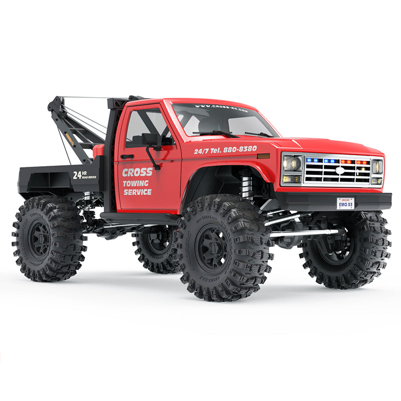 Crossrc EMO X3 1/8 4X4 Climbing RC Car RTR Red