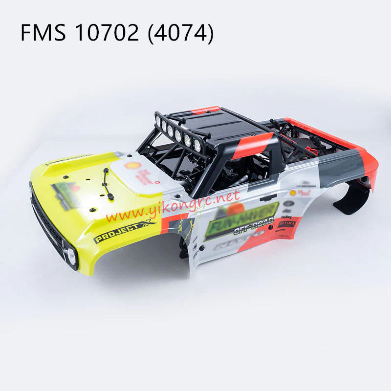FMS U4 (4074) RC Truck Parts Car 2024 Car Body Set APSC71223