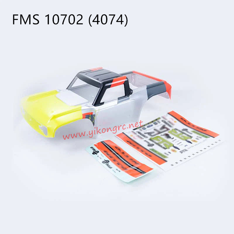 FMS U4 (4074) RC Truck Parts Car Body And Sticker (Livery A) APSC71222