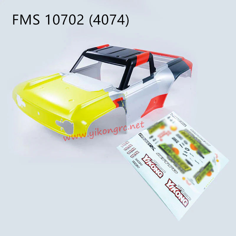 FMS U4 (4074) RC Truck Parts Car Body And Sticker (Livery B) APSC71221