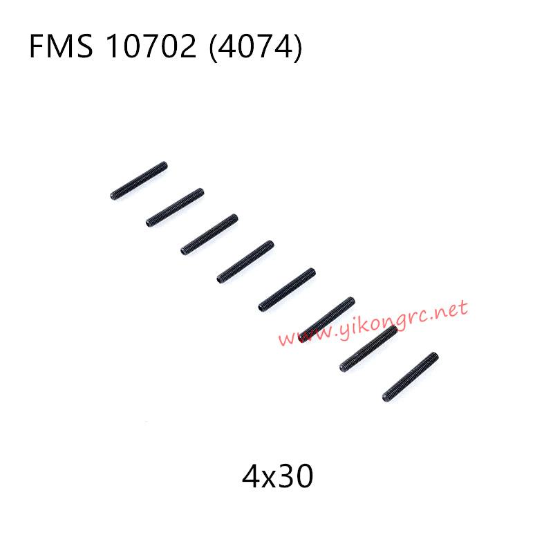 FMS U4 (4074) RC Truck Parts Headless Screws 4x30 APSC71153