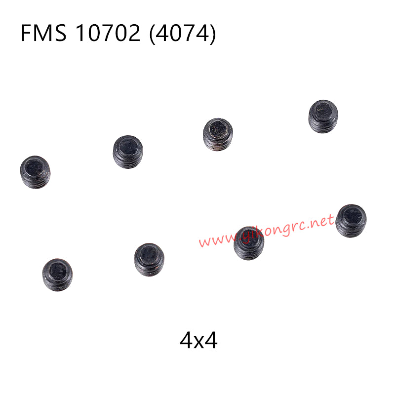 FMS U4 (4074) RC Truck Parts Headless Screws 4x4 APSC71151