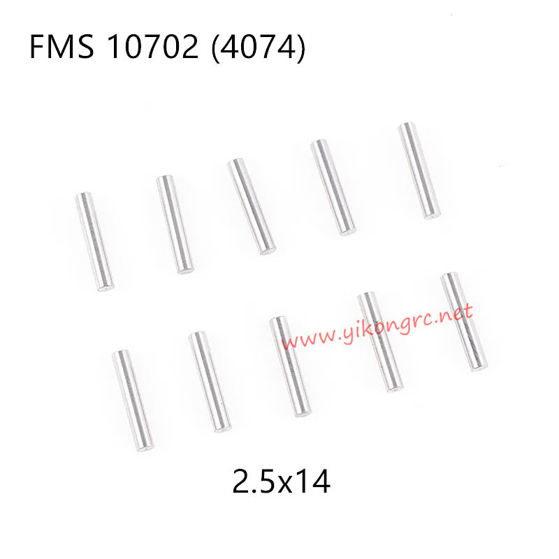 Fms Connector Pin FMS U4 (4074) RC Truck Parts Pins 2.5x14 APSC71160 – yikongrc