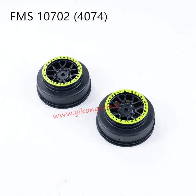 FMS U4 (4074) RC Truck Parts Wheelhub (Green) APSC72001