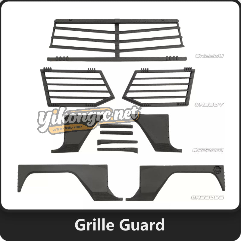 MJX Hyper Go H12Y RC Car Upgrade Parts Grille and Guard total