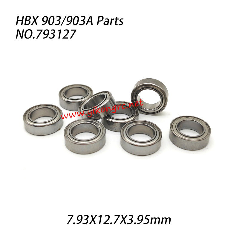 HAIBOXING 903A Parts Ball Bearings 7.93X12.7X3.95mm 793127
