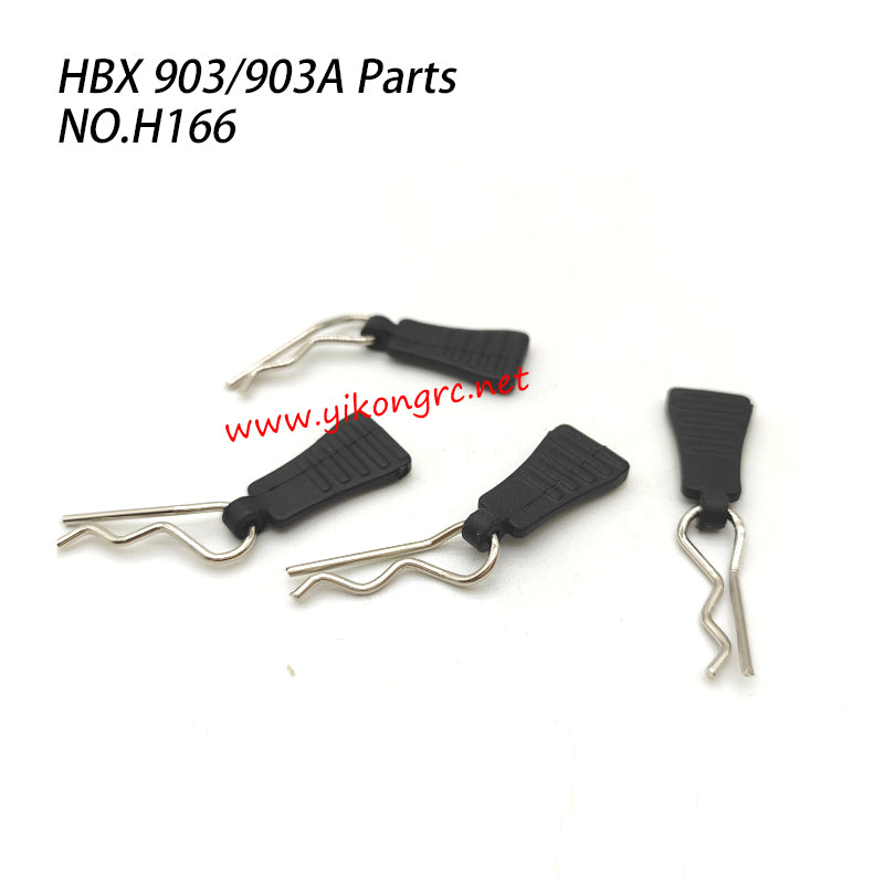 HAIBOXING 903A RC Truck Parts Body Clips H166