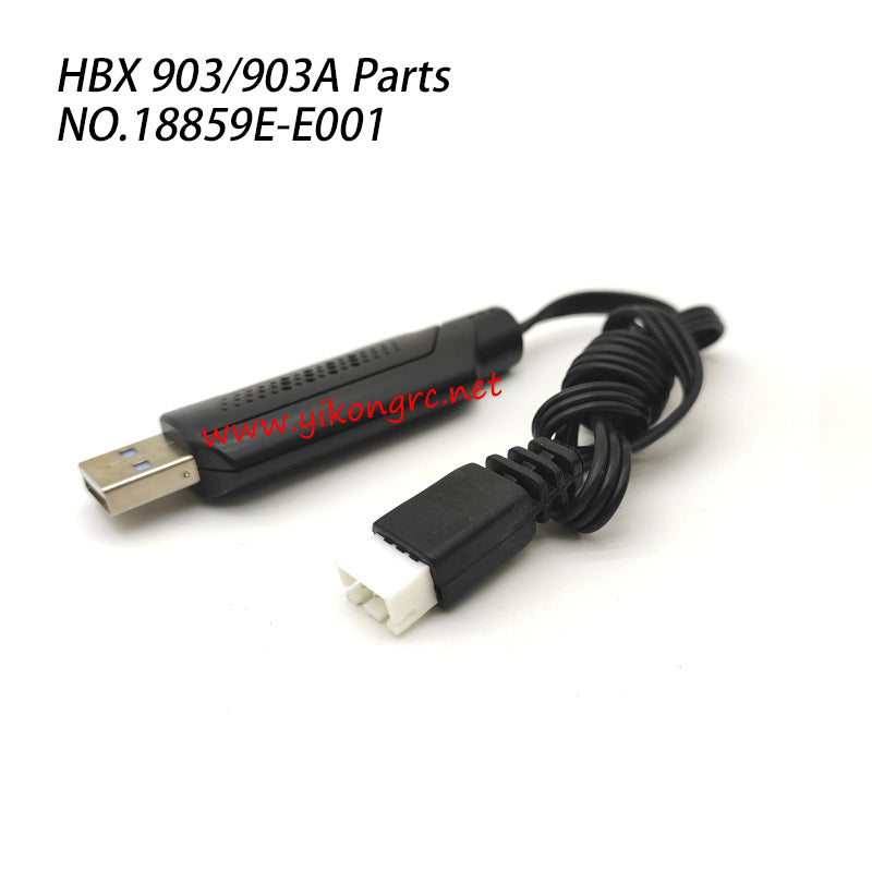 HAIBOXING 903A RC Truck Parts USB Charger 18859E-E001