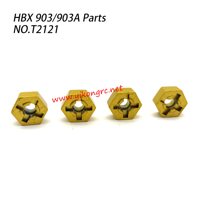 HAIBOXING 903A RC Truck Parts Upgrade Metal Wheel Hex. T2121
