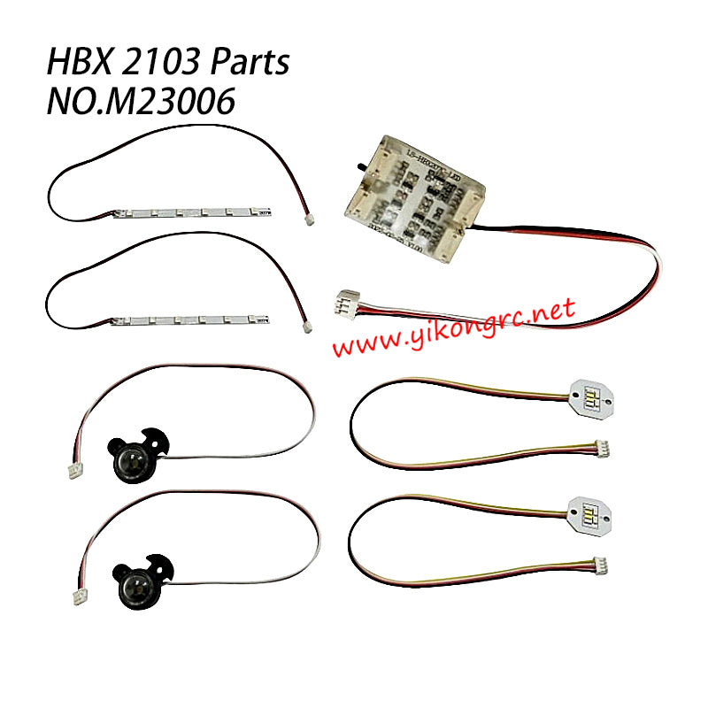 HAIBOXING HBX 2103 Parts Headlight Taillight M23006