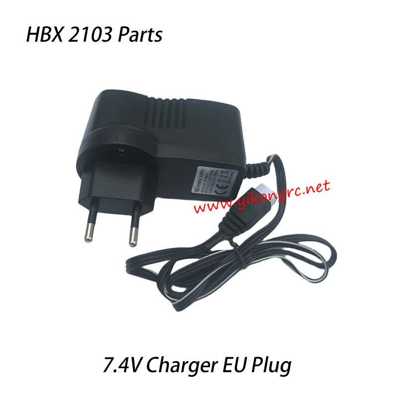 HAIBOXING HBX 2103 Parts T10 7.4V Charger EU Plug