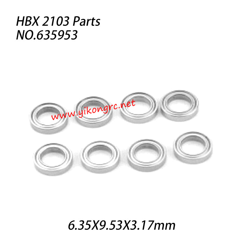 HAIBOXING HBX 2103 Parts Ball Bearings 6.35X9.53X3.17mm 635953