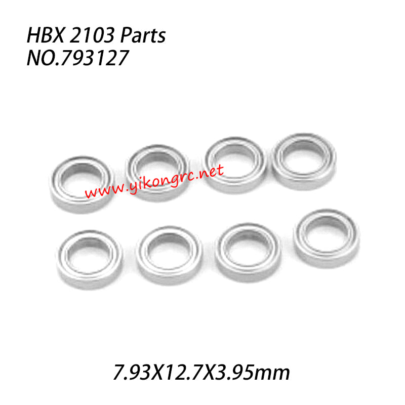 HAIBOXING HBX 2103 Parts Ball Bearings 7.93X12.7X3.95mm 793127