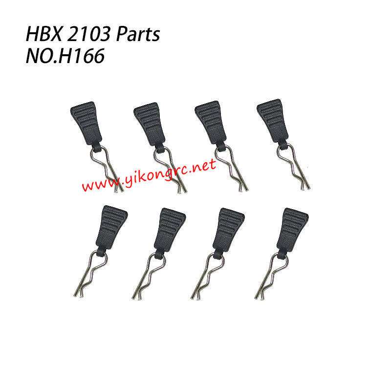 HAIBOXING HBX 2103 Parts Body Clips H166 A