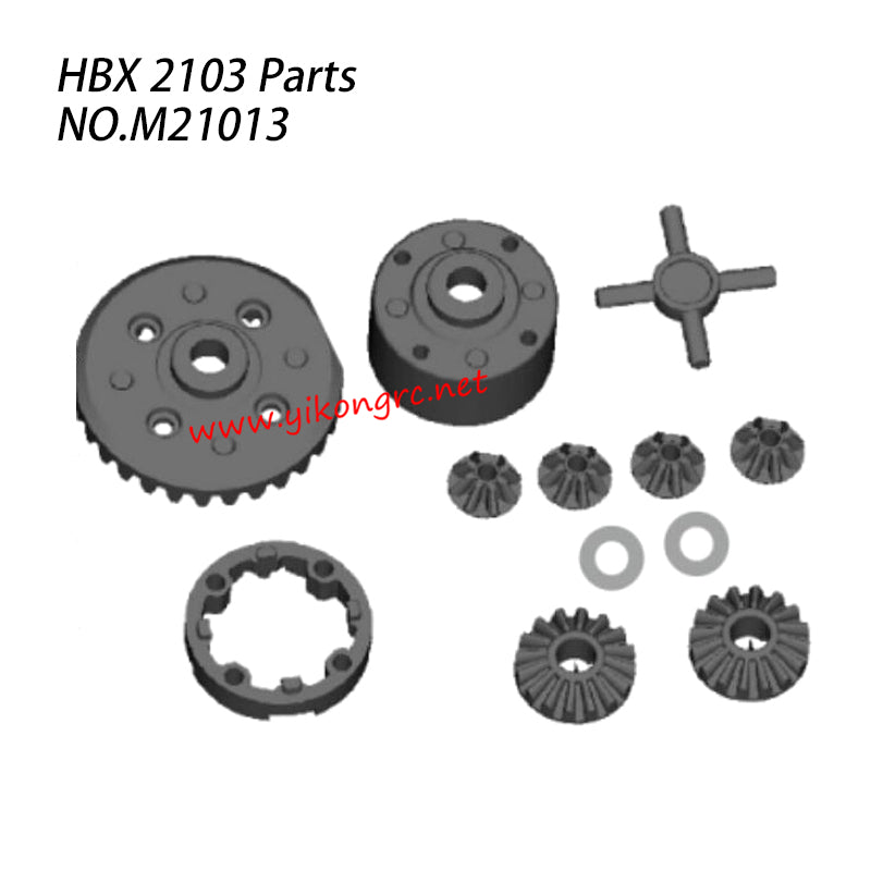 HAIBOXING HBX 2103 Parts Dff. Assembly M21013