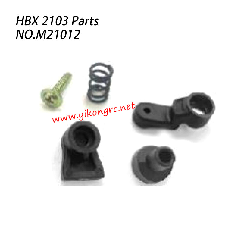 HAIBOXING HBX 2103 Parts Servo Saver Assembly+Switch Brace M21012