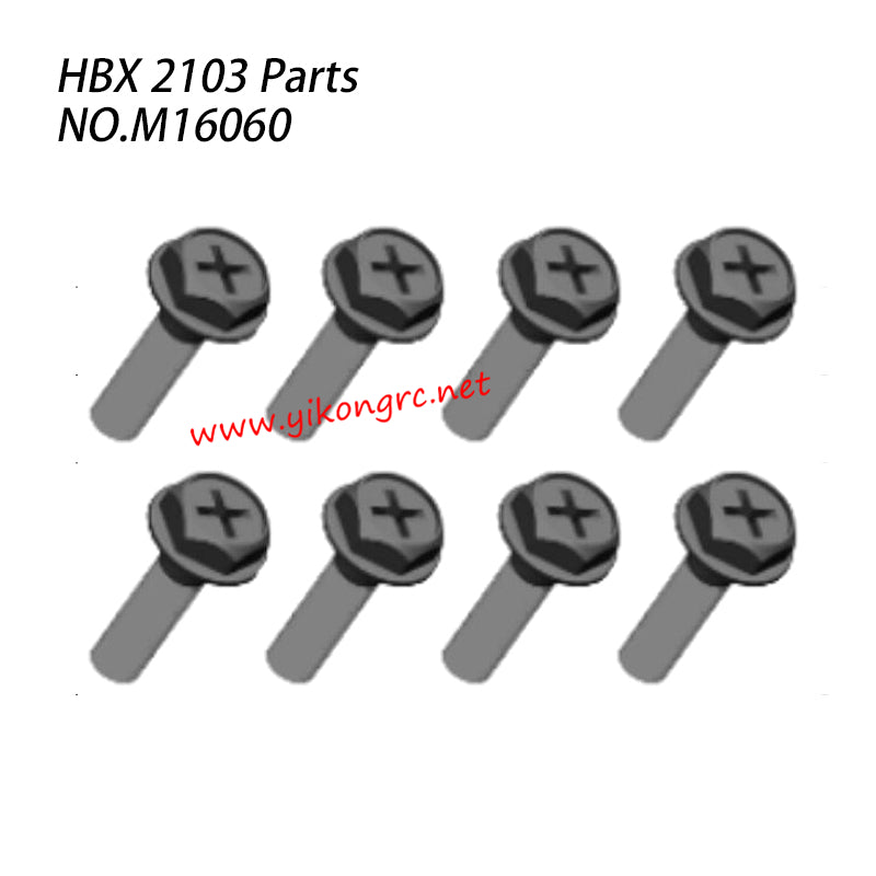 HAIBOXING HBX 2103 Parts Wheel Lock Blots M16060