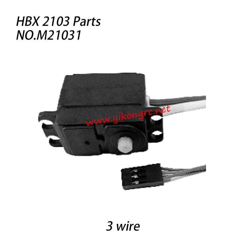 HAIBOXING HBX 2103 RC Truck Parts 3-wire Servo M21031