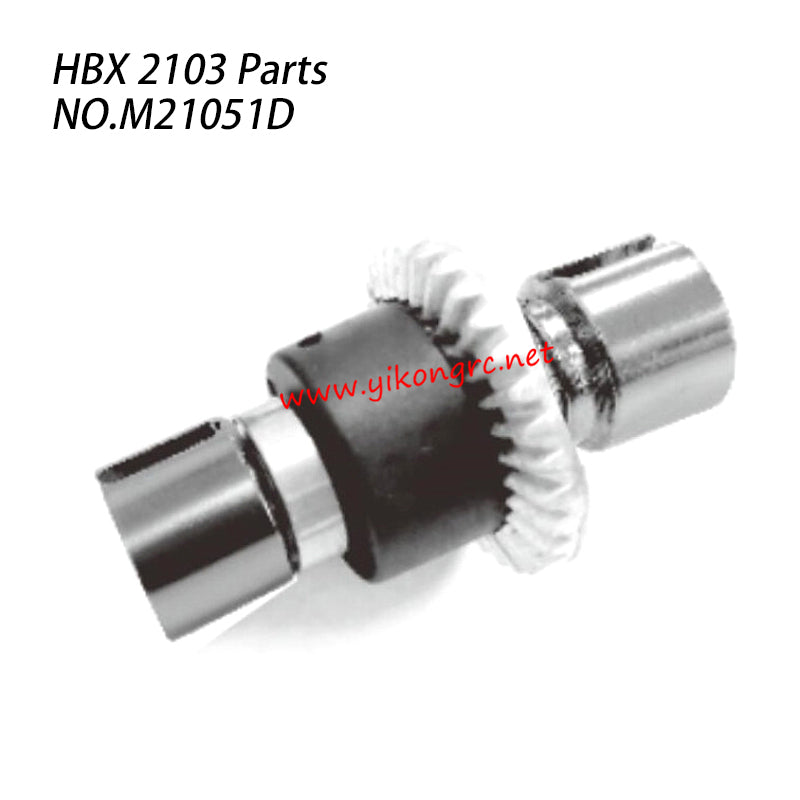 HAIBOXING HBX 2103 RC Truck Upgrade Parts Cast Metal Differential Gear M21051D