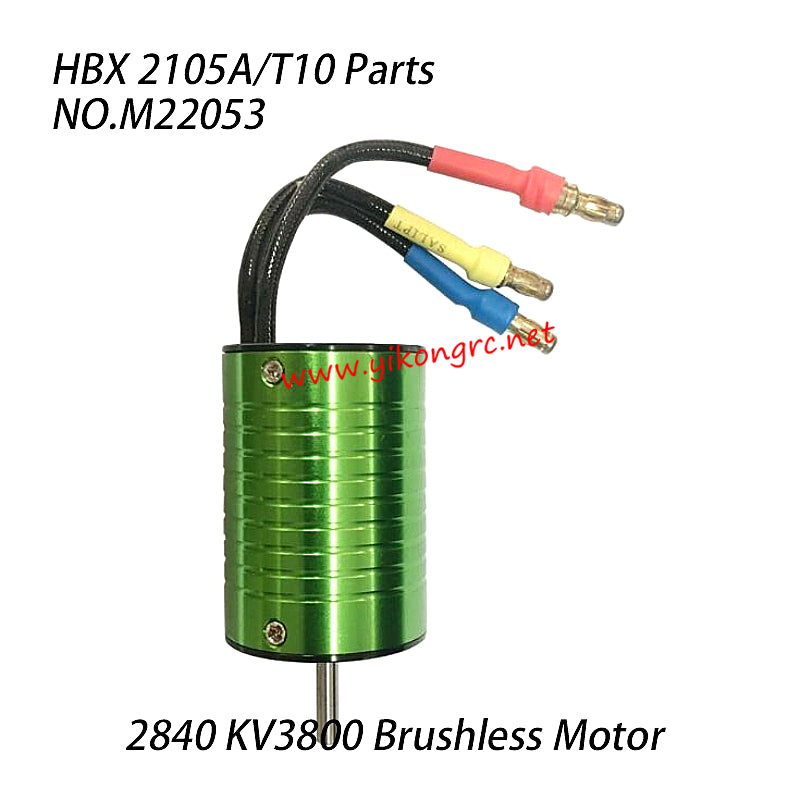 HAIBOXING HBX 2105A Parts 2840 KV3800 Brushless Motor M22053