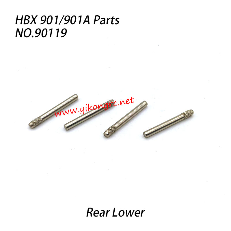 HAIBOXING HBX 901A Parts Rear Lower Suspension Arm Outside Hinge Pins 90119