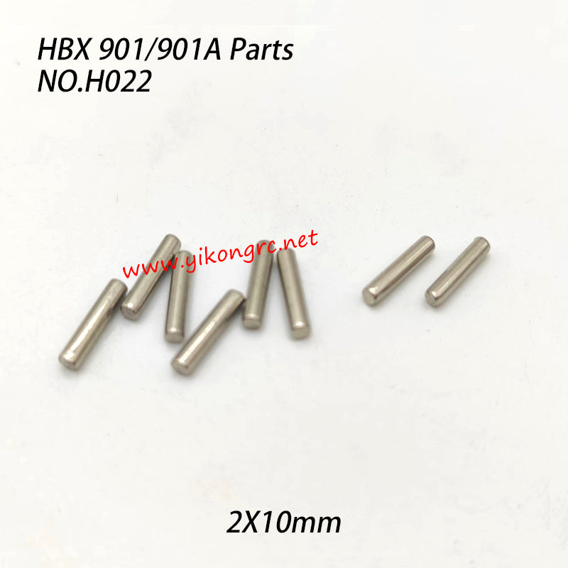 HAIBOXING HBX 901A RC Car Parts 2X10mm Wheel Hex Pin H022