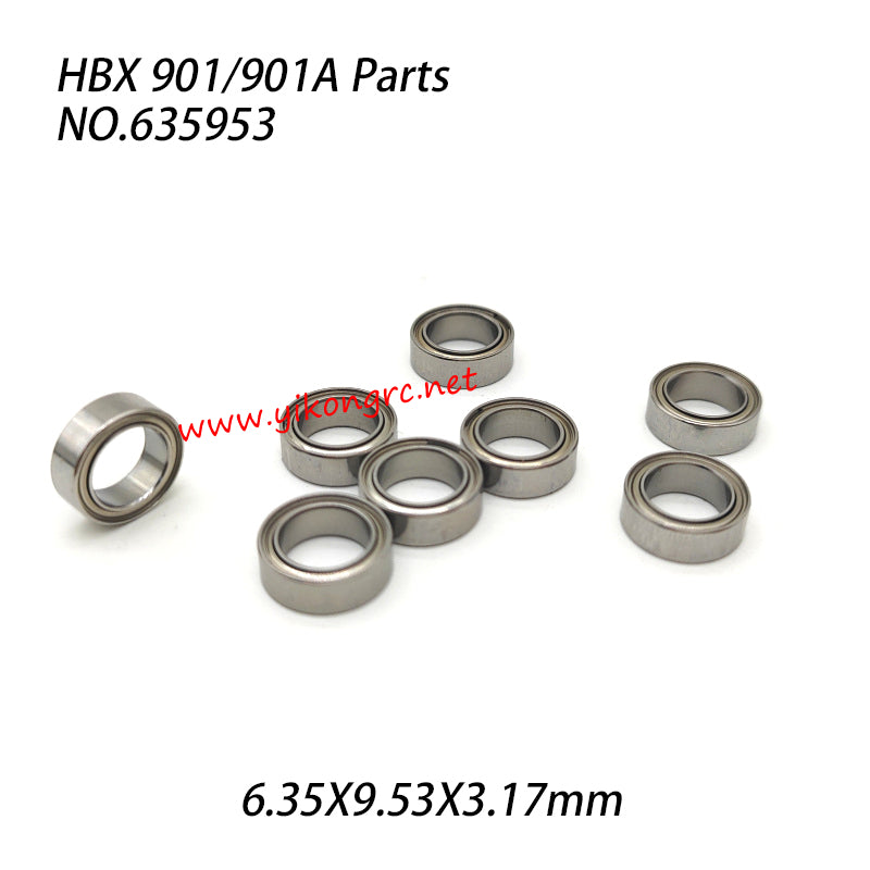 HAIBOXING HBX 901A RC Car Parts Ball Bearings 6.35X9.53X3.17mm 635953